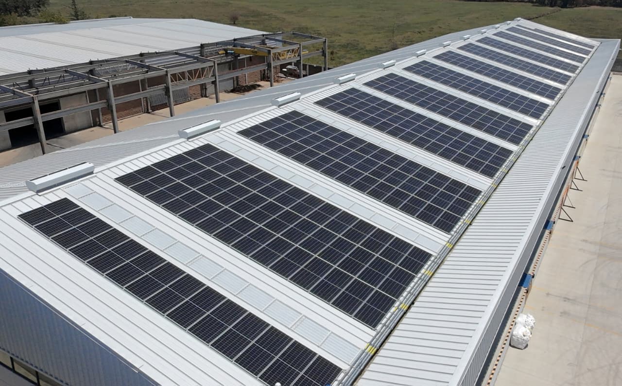 Planta industrial fotovoltaica Puebla
